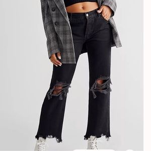 Free people mid rise jeans